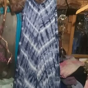 Tye dyed sun dress